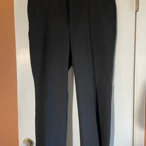 Towncraft black pinstripe pants